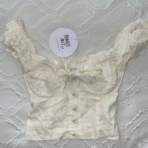 princess polly elouise crop top